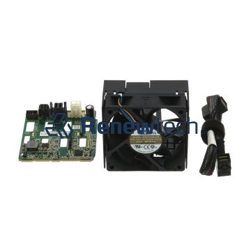 4x2.5in SAS HDD Backplane w/ Fan and SAS Cable 