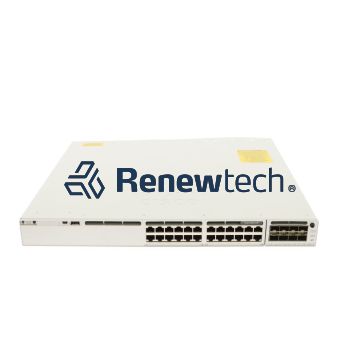 CISCO C9300-24P-E - Cisco Catalyst 9300 Series 24-Port PoE+ switch (24x 1G Base-T) with 1x 715WAC PSU, Network Essentials