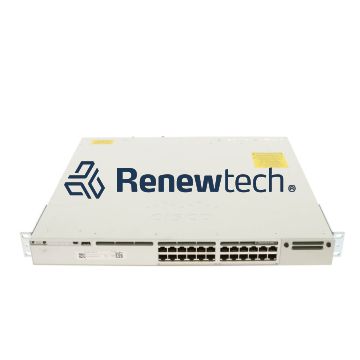 CISCO C9300-24U-E - Cisco Catalyst 9300 Series 24-Port UPoE switch (24x 1G Base-T) with 1x 1100WAC PSU, Network Essentials